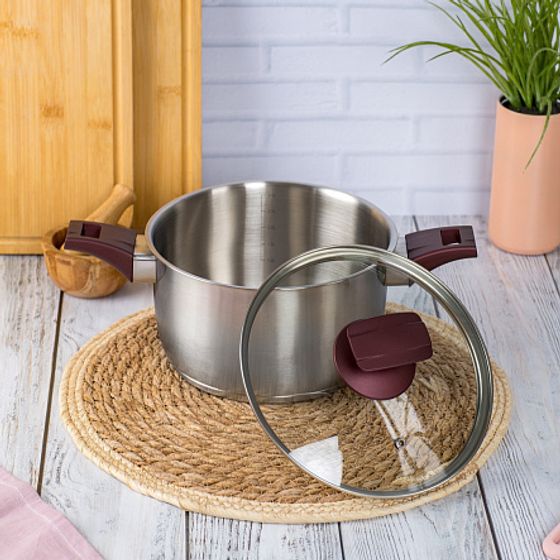 Кастрюля с крышкой AUGUSTA SPECIALE 20х11.5см 3.2л