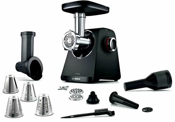 Мясорубка Bosch MFWS440B 1900Вт черный