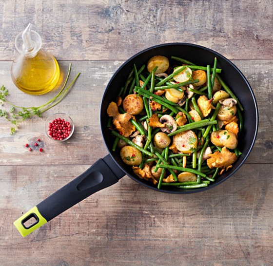 Сковорода вок OPTIMA GREEN 28см индукция