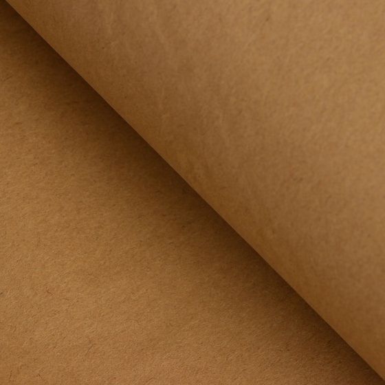 Бумага упаковочная тишью, горчичная, 50×66 см