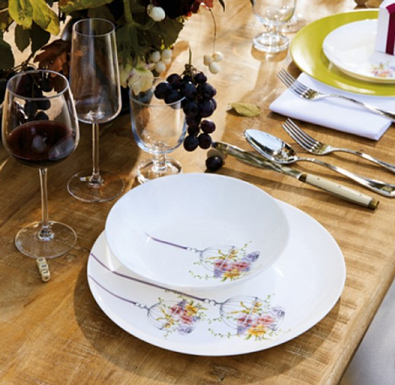 Тарелка обеденная FLORE 27см