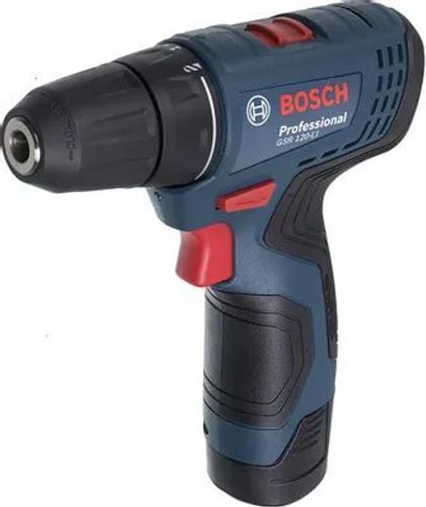 Дрель-шуруповерт аккумуляторная Bosch GSR 120-L 12В 2АКБ 2Ач и ЗУ (кейс) (06019G8000)
