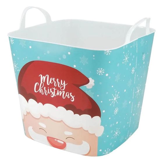 SP BERNER Life Story 25L Santa Claus Christmas Basket