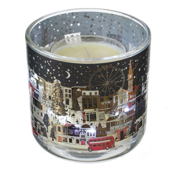 Свеча ароматическая с подсветкой, D 5.5 см, L10 W10 H10 см