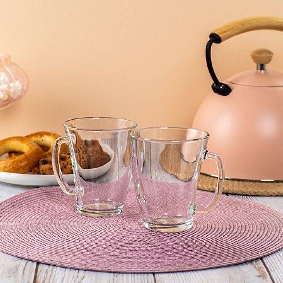 Набор кружек ВРЕМЯ ДЕГУСТАЦИЙ ЧАЙ 320мл 2шт