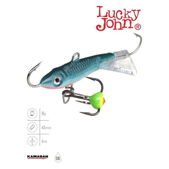 Балансир Lucky John CLASSIC 4.5, 5 см, 10 г, цвет 54