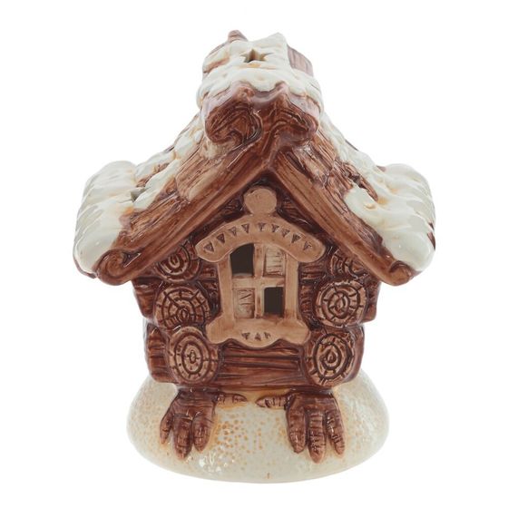Фигурка декоративная &quot;Избушка&quot; с подсветкой (3xAAA), L15 W11 H17 см