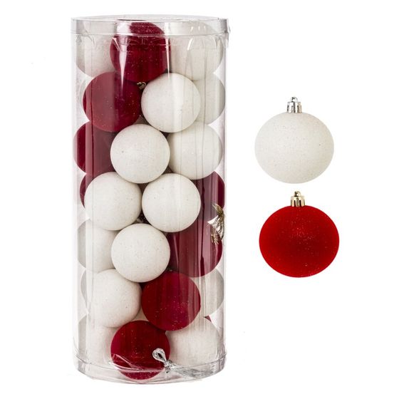 Набор из 35шт Украшение новогоднее "Шар", D6 см, L16 W16 H36 см