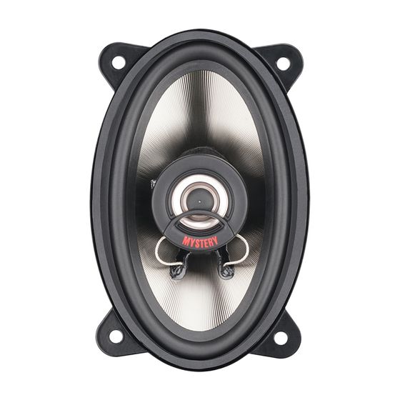 Колонки автомобильные Mystery MJ 46 4х6&quot;(10х16см) 120Вт 89дБ 4Ом (ком.:1кол.)