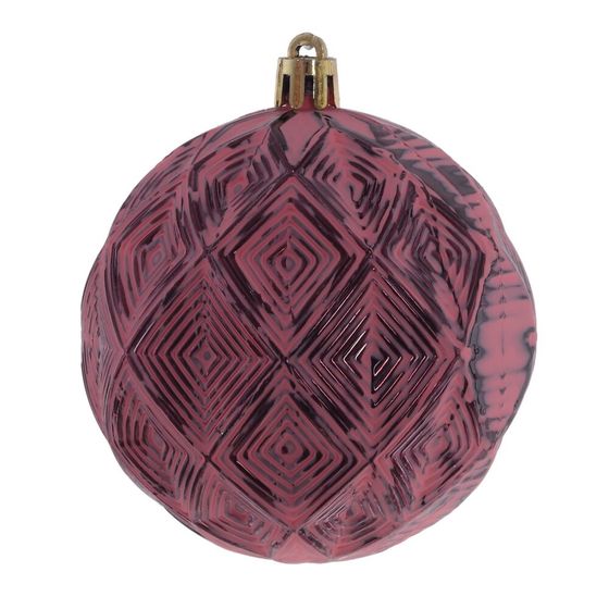Набор из 9шт Украшение новогоднее "Шар", D 7 см, L24 W8 H24 см