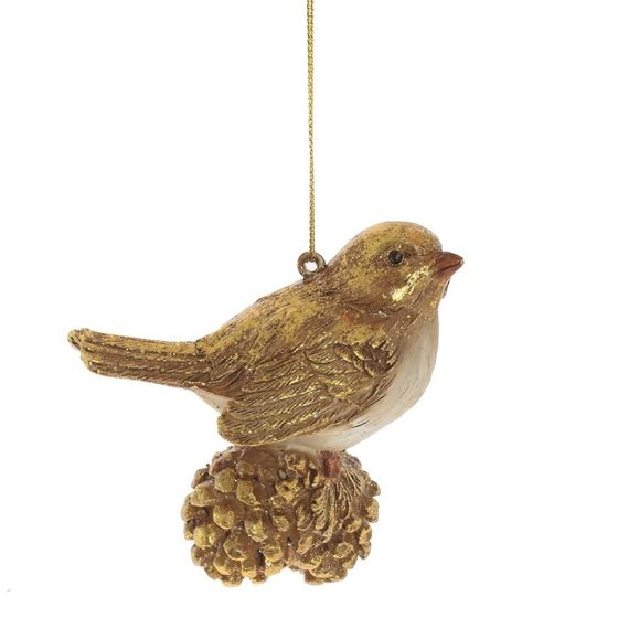 Украшение новогоднее &quot;Птичка&quot;, L7,5 W4,5 H10 см, 2в.