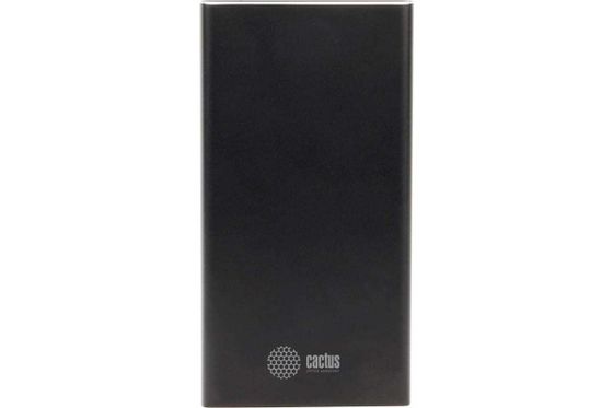 Портативный аккумулятор Cactus CS-PBFSJT-10000 10000mAh 2.1A 2xUSB черный