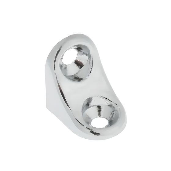 !09 Набор из 20-ти штук - Полкодержатель для деревянных полок, хром