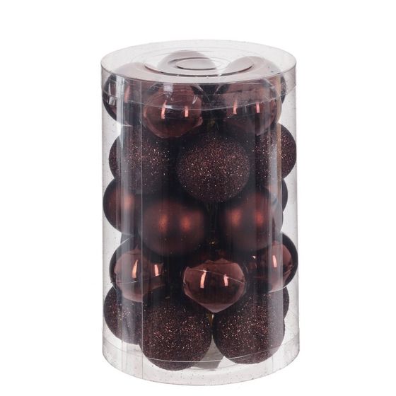 Набор из 25шт Украшение новогоднее &quot;Шар&quot;, D 3 см, L8 W8 H13 см