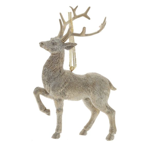 Фигурка декоративная подвесная &quot;Олень&quot;, L9 W3 H13 см
