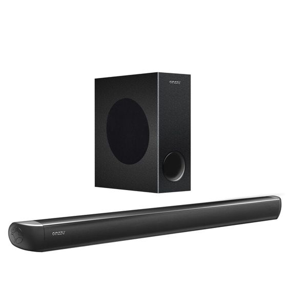 Саундбар 2.1 Ginzzu GM-509 2x25Вт+50Вт черный