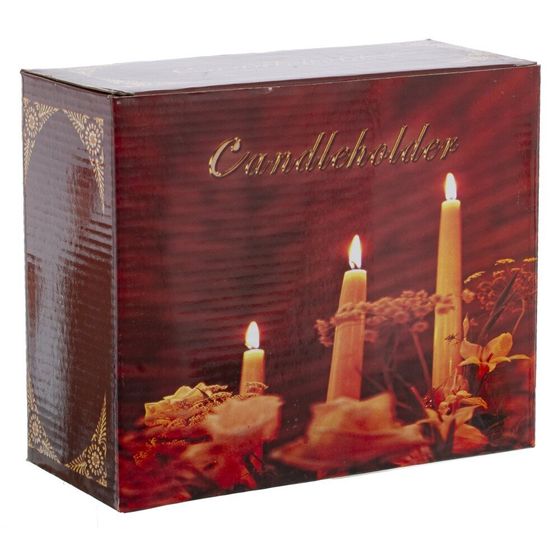 Подсвечник, L13,5 W9 H16,5 см