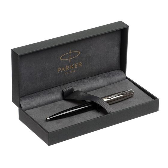 Ручка шариковая Parker 51 Core Black CT, в подарочной упаковке, стержень черный, корпус черный