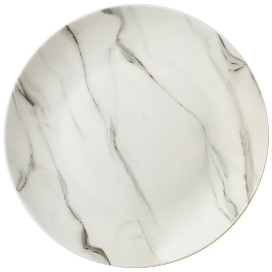 ТАРЕЛКА ДЕСЕРТНАЯ LEFARD BIANCO MARBLE 20,5СМ (МАЛ. УП. = 4ШТ)