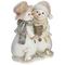 Фигурка декоративная "Снеговики", L10,5 W6,5 H12,5 см