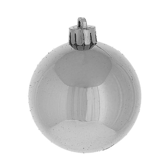 Набор из 3шт, Украшение новогоднее Шар "Трио фэнтези", D 8 см, L8 W8 H24 см