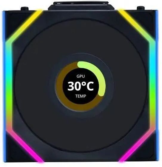 Вентилятор Lian-Li Uni Fan SL Wireless 120 черный120х124.5x28 LED 300-1900rpm 4pin (G99.12RSLLCD1W1B.R0)
