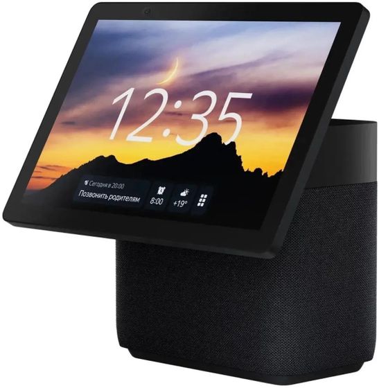 Умная колонка Яндекс Станция Дуо Макс Zigbee Алиса черный(YNDX-00055BLK)