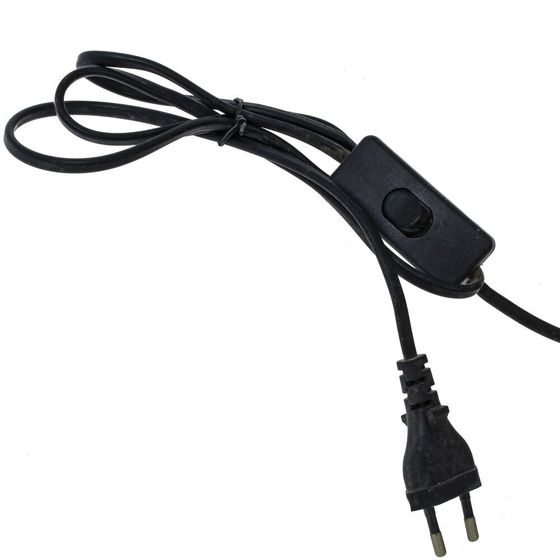 Светильник, L20 W20 H30,5 см,  Е14, шнур 0,9 м