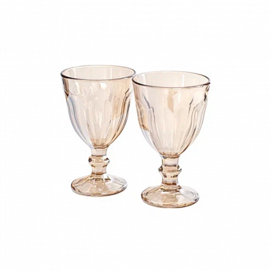 Набор бокалов для вина РОМАН ЗОЛОТОЙ МЁД 2шт 240мл