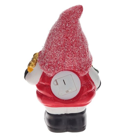 Фигурка декоративная с подсветкой &quot;Снеговик&quot;, L9 W7 H15 см, (LR44 2 шт), 2в .