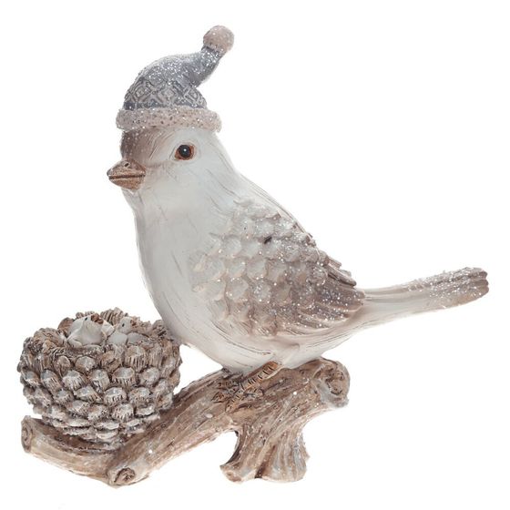 Фигурка декоративная &quot;Птичка&quot;, L14 W5 H11 см, 2в.