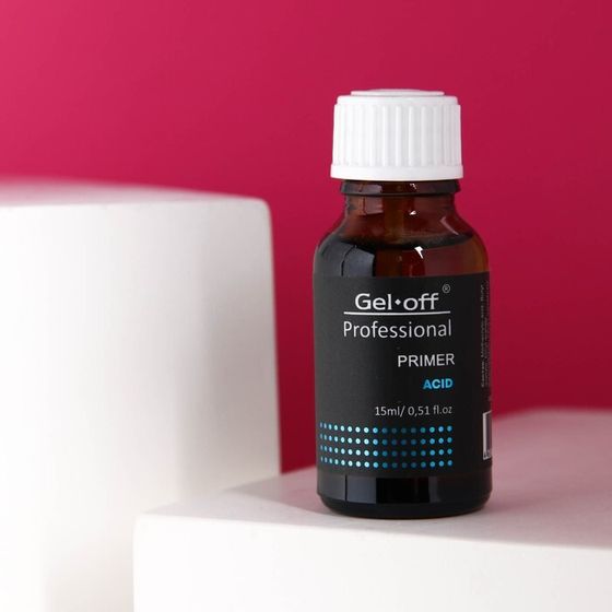 Праймер для ногтей GEL-OFF Professional &quot;Primer&quot; кислотный, 15 мл