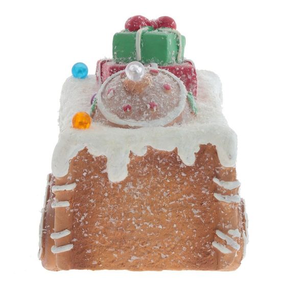 Фигурка декоративная с подсветкой &quot;Вагончик&quot;(3хААА,н/п), L22 W16 H19 см