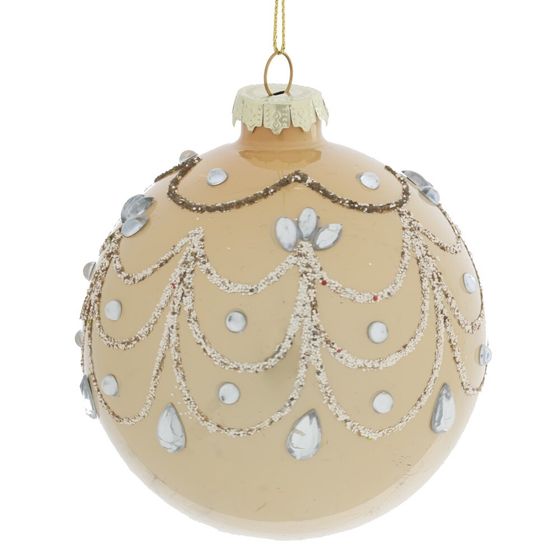Набор из 9шт Украшение новогоднее "Шар", D 10 см, L33 W32 H10,5 см