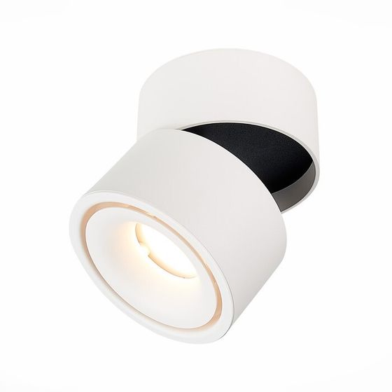 Светильник потолочный St Luce. ST652.542.12. 1х12 Вт, LED, 4000K, 1000 Lm, 10х10х10,5 см, цвет белый