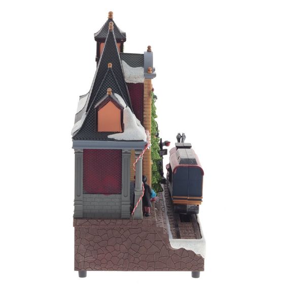 Фигурка декоративная &quot;Рождество&quot; (4 мелодии, подсвет, движ, 3xAA н/п, +USB), L32 W15,5 H28 см