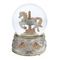 Фигурка декоративная в стекл шаре&quot;Карусель&quot; (ключ, муз), D 10 см, L9,5 W10 H14 см