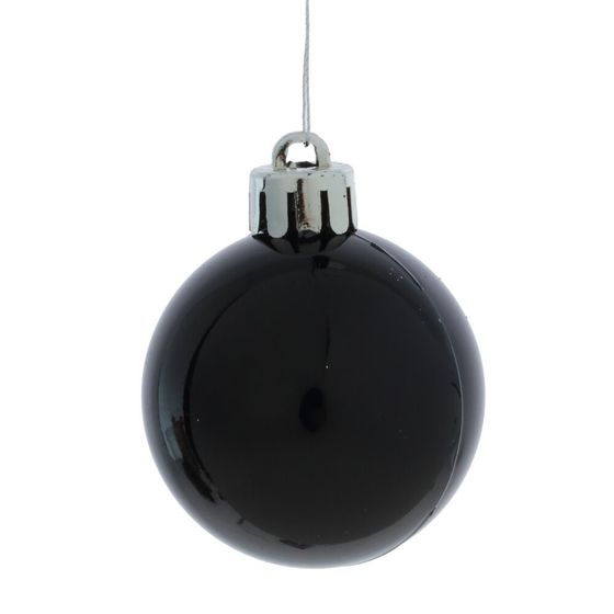 Набор из 40шт Украшение новогоднее "Шар", D3/4/5/6 см, L14 W14 H26 см