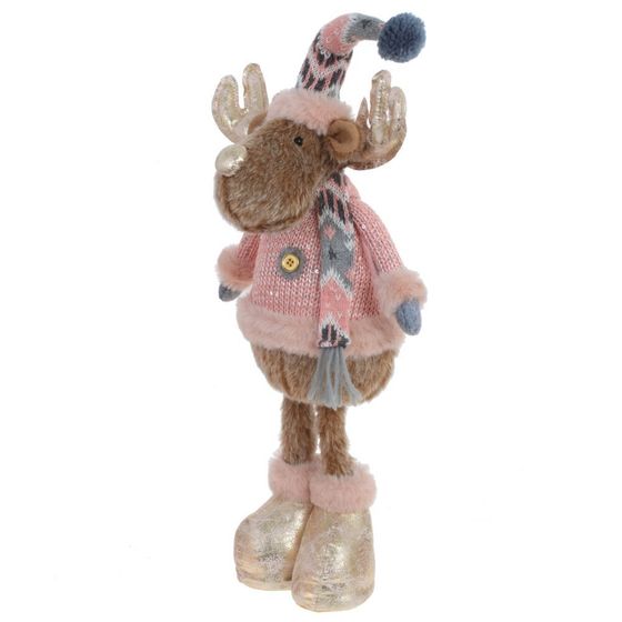 Игрушка набивная &quot;Лось&quot;, L20 W12 H53/41 см