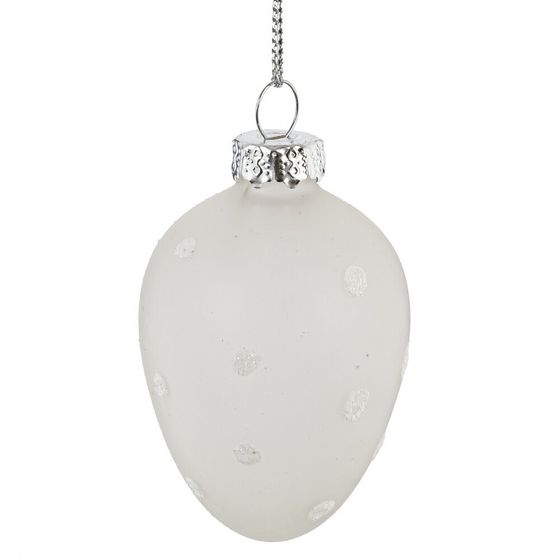 Набор из 6-ти изделий декоративных подвесных &quot;Яйцо пасхальное&quot; (4*6), L13 W16 H4 см