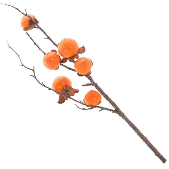 Ветка искусственная &quot;Хурма&quot;, L14 W8 H44 см, 2в.