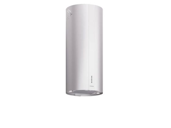 Вытяжка островная Meferi TUBE40WH ISLA POWER белый управление: кнопочное (1 мотор)