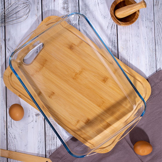 Блюдо прямоугольное Smart cooking 40x28х6см
