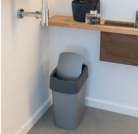 Контейнер для мусора FLIP BIN 25л графитовый