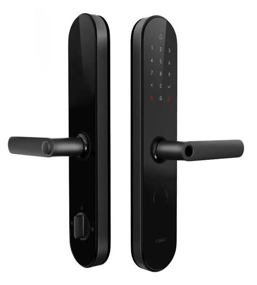Умный замок Aqara N100 Zigbee врезной разбл.отпеч.паль. черный (ZNMS16LM)