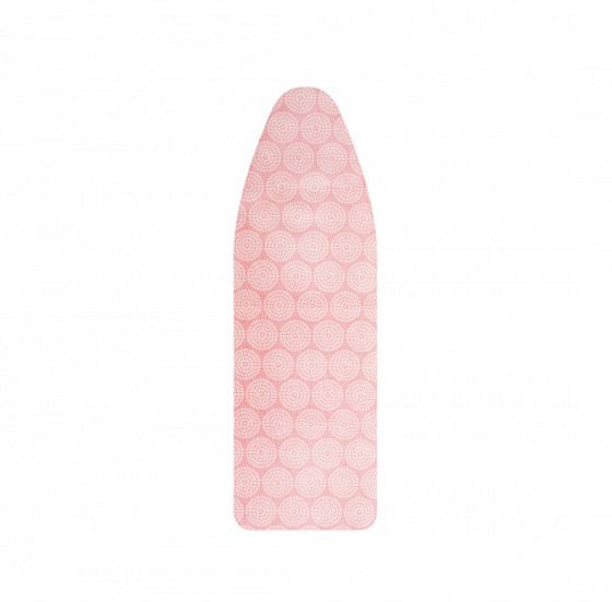 Чехол для гладильной доски METALLIC L розовый 135х50см