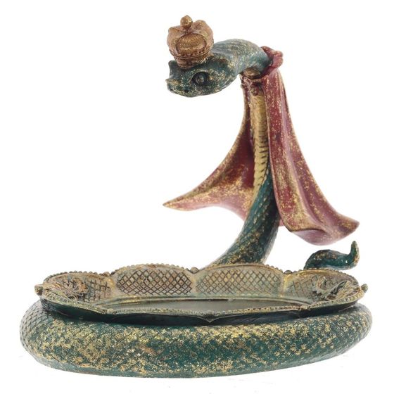 Блюдо декоративное &quot;Змея&quot;, L15 W17 H13 см, 2в.