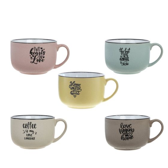 Бульонница, 700 мл, L16,5 W13 H9 см, дизайн микс