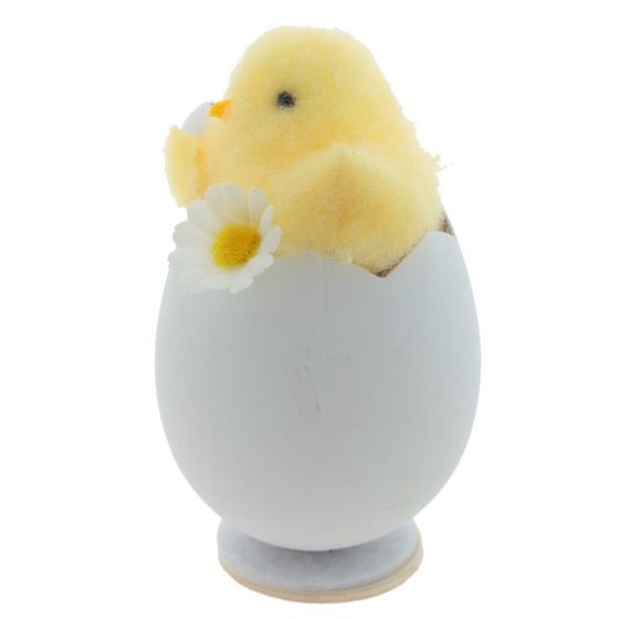 Фигурка декоративная &quot;Цыпленок&quot; (блок 6 шт), L6 W6 H10,5 см, 3в.