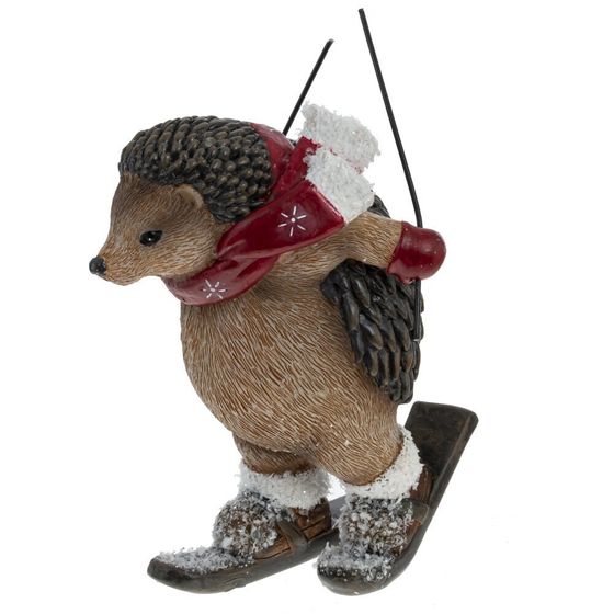 Фигурка декоративная &quot;Ёжик&quot;, L10 W13 H15 см, 2в.